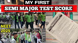 MY FIRST SEMI MAJOR TEST SCORE IN ALLEN KOTA 🤔  STUDY VLOG  NEET 2025 ASPIRANT TEST  BOARD EXAM [upl. by Liederman]