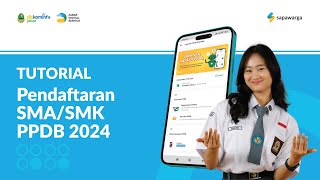 Tutorial Pendaftaran SMASMK PPDB 2024 [upl. by Alegnad]