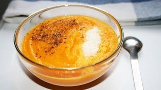 Velouté de carottes au parmesan facile [upl. by Nnyltak]