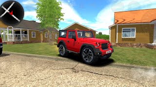 Modified Mahindra Thar Car Game Indian Cars  Gadi Wala Game   Car Game Android Gameplay [upl. by Panchito]