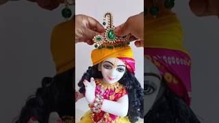 Krishna shringar🪷🦜Akshay tritiya shringar shorts harekrishna radheradhe radhakrishnaseva162 [upl. by Okihcas]