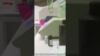 Blood SugarGlucose Test Procedure Semiautomatic bloodsugartest science fastingsugar [upl. by Beichner286]