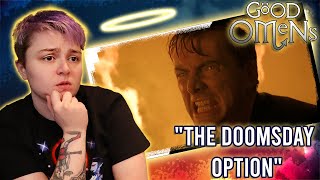 LOST MY BEST FRIEND quotThe Doomsday Optionquot GOOD OMENS 1x05 REACTION [upl. by Noirod]