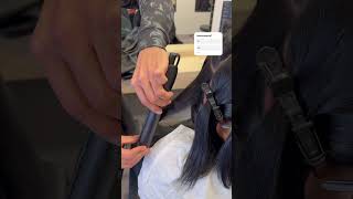 Come ottenere dei boccoli con la punta piatta in soli 2 movimenti hair haircolortutorial hair [upl. by Enelyk]