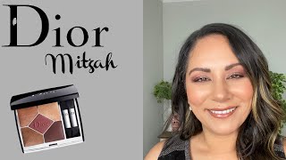 NEW Dior 5 Couleurs Eyeshadow Palette in Mitzah  1 Look 2 Application Methods [upl. by Alinoel]