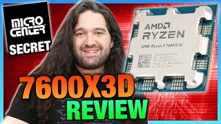 AMDs Silent Launch Ryzen 5 7600X3D CPU Review amp Benchmarks vs 7800X3D 5700X3D 9800X3D [upl. by Ranite]