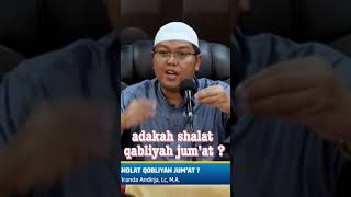 adakah shalat qabliyah jumat [upl. by Adidnac]