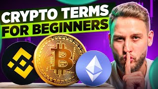 10 Crypto Terms In 5 Minutes  for beginners [upl. by Anelrahs]