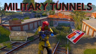 Military Tunnels Red Card Puzzle Guide  Rust 2023 [upl. by Hamer967]