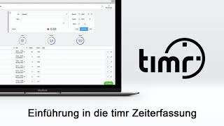 Einführung in die Arbeitszeiterfassung mit timr [upl. by Ardme121]