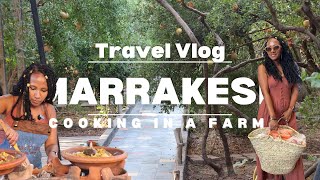 FarmtoTable Cooking Experience Outside Marrakesh Authentic Moroccan Cuisine [upl. by Aziaf]