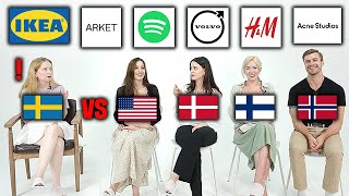 Swedish was Shocked by the Pronunciation of Swedish Brand Names in Nordic Countries [upl. by Atteynek]