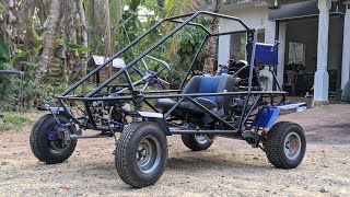 How to build a Mini Crosskart finel part  Home build Crosskart buggy finishing up video [upl. by Augusto]