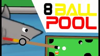 Shark Puppet Plays Pool in a Pool Animated [upl. by Stamata]