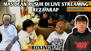 MAS DEAN RUSUH DI LIVE REZA ARAP  REZA ARAP amp DEANKT PODCAST [upl. by Jaban576]