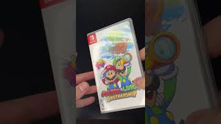 Mario amp Luigi Brothership  Unboxing shorts nintendo [upl. by Urissa]