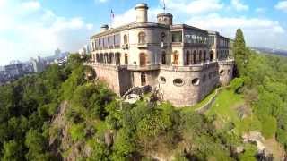 Castillo de Chapultepec desde el aire  Dji Phantom [upl. by Assen273]