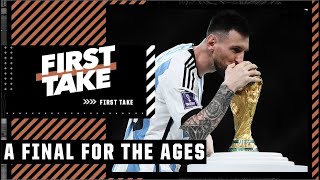 Stephen A Messi amp Mbappe gave the WORLD a treat 🏆  First Take [upl. by Asreht]