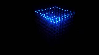 3D8 8x8x8 LED Cube [upl. by Wennerholn]