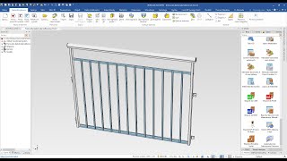 Francuska balustrada balkonowa  parametryzacja [upl. by Nido488]