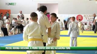 PICCOLI JUDOKA CRESCONO IL PRIMO TROFEO JUDO DELLACCADEMIA YUME [upl. by Nyar]