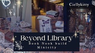 Book Nook Beyond Library Build ✨️ [upl. by Enitsirt]