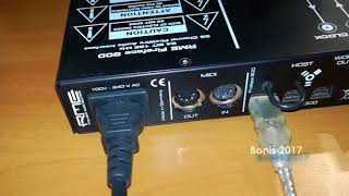 RME FIREFACE 800  CONNETTORI IO [upl. by Afton451]