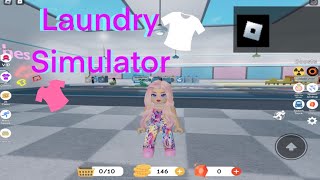 ROBLOX Laundry Simulator [upl. by Yrotciv6]