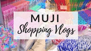 VISITING MUJI  MUJI Store Shopping Vlog [upl. by Boycey]