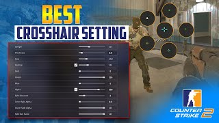 The Best CS2 Crosshair Settings Guide on PC  CS2 Pro Crosshair Settings [upl. by Grier]