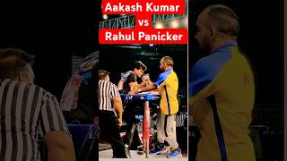 Aakash Kumar vs Rahul Panicker propanjaleague armwrestlingchampionship armwrestler armwrestling [upl. by Lerrad]