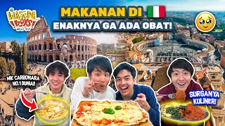 TERHARU EXPLORE ITALIA COLOSSEUM MIE CARBONARA TERENAK GELATO NO1  WORLD TRIP 69 [upl. by Aphrodite852]