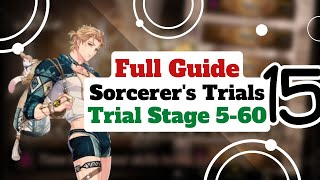 Sorcerers Trials Season 15 Full Guide Low Rarity  NuCarnival [upl. by Aicenra]