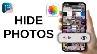 How to Hide Photos on iPhone  iOS 18 [upl. by Service]