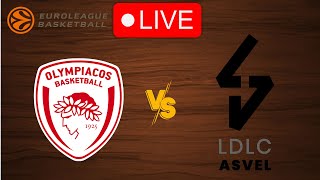 🔴 Live Olympiakos vs LyonVilleurbanne  EuroLeague 20242025  Live Play by Play Scoreboard [upl. by Sarson979]