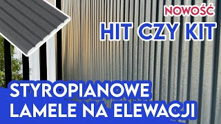 Remont elewacji  Styropianowe lamele elewacyjne  cz1 [upl. by Alit]