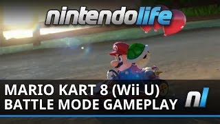 Mario Kart 8 Wii U Battle Mode Gameplay [upl. by Croydon]