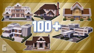 100 Minecraft House Ideas [upl. by Schell631]