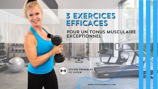 3 Exercices EFFICACES pour un Tonus Musculaire EXCEPTIONNEL [upl. by Mackoff216]