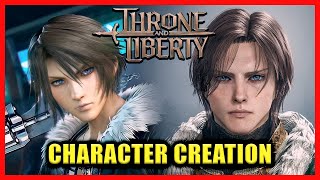 Get SQUALL from Final Fantasy VIII in THRONE AND LIBERTY  Character Creation [upl. by Monney]