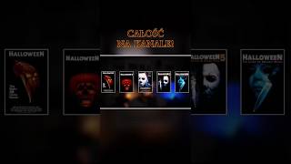 Wszystkie LINIE CZASOWE serii Halloweenquot shorts halloween horror slasher [upl. by Arikihs]