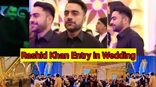 Rashid Khan Entry in Wedding in Kabul [upl. by Oruam691]