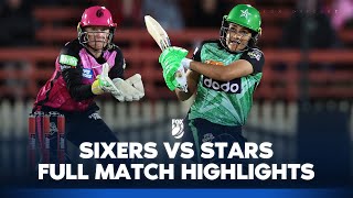 Sydney Sixers Women v Melbourne Stars Women  Full Match Highlights I 011124 [upl. by Keram682]