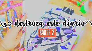 Destroza este diario parte 2 Experimentación ✎ Craftingeek [upl. by Aneehsor]