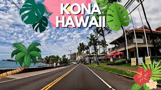 Driving in Beautiful Kona Hawaii [upl. by Bonneau569]