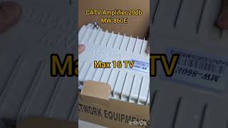 CATV AMPLIFIER MW860E Unboxing [upl. by Piggy]