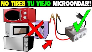 Mira lo que puedes HACER con los viejos MICROONDAS que ya no SIRVEN [upl. by Weil290]