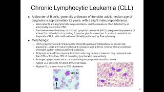 Mature Lymphoid Neoplasms [upl. by Tamsky308]