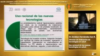 Evaluación de tecnologías para la salud  Dr Esteban Hernández San Román  8 de Octubre del 2013 [upl. by Assennav]