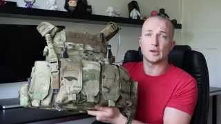 Warrior Assault Systems DCS  Multicam  Plate Carrier Review [upl. by Loresz]